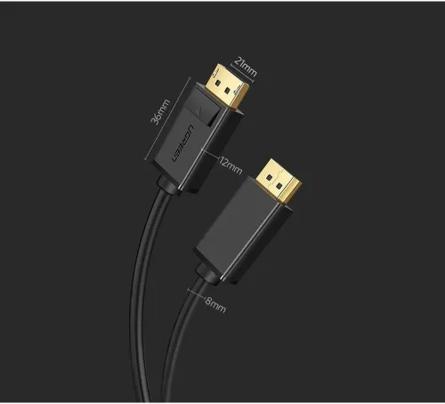 HP Cable DisplayPort 1.2 -  4K 60 Hz - 1.8 Metre