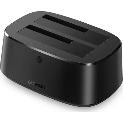Ugreen Station daccueil Sata double baie vers USB 3.0 / Cloneur de disque dur sans ordinateur
