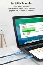 Câble d'extension USB 3.2 Type C USB C à type-c mâle à femelle - 20 GB -  - PD100W