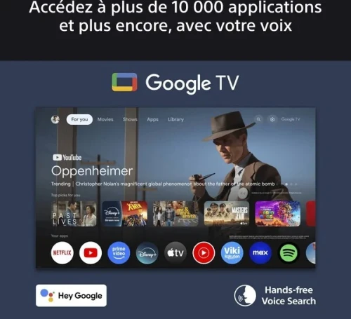 Sony 77" BRAVIA 8 (77XR8A) TV OLED 77" Google TV Gaming 4K 120 Hz IMAX Dolby Vision Atmos