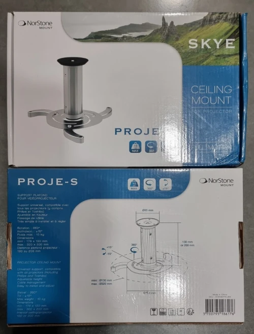 NorStone SKYE PROJE-S Supports pour vidéoprojecteurs