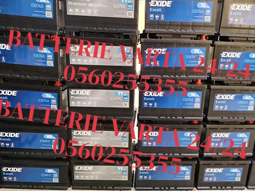 BATTERIE EXIDE EB620 12V 62AH 540A(EN)