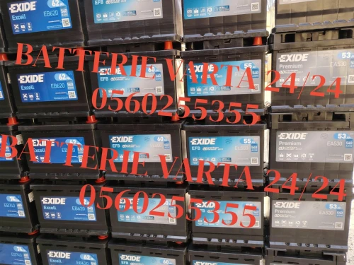 BATTERIE EXIDE EB620 12V 62AH 540A(EN)