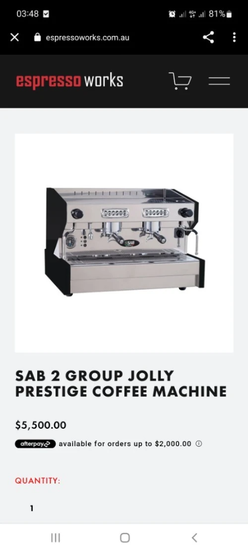 Machine à café
