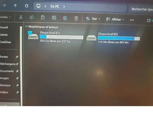 Pc portable i5 5 ème toshiba z30