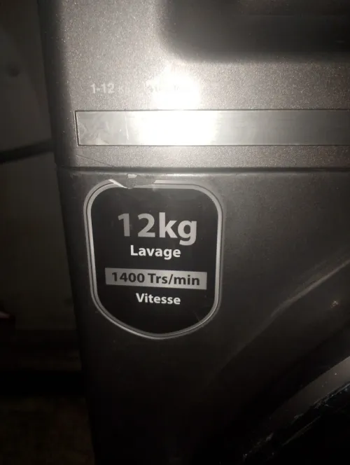 Machine à laver 12kg maxwell inverter