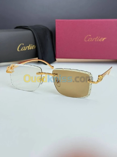 Lunettes de luxe Cartier 