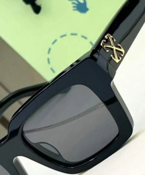 Lunettes solaires de luxe OFF- White 