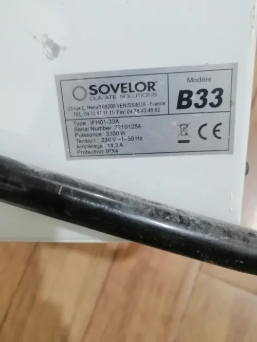 Chauffage de chantier