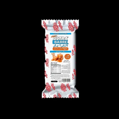 ULTRA BARRE/ Barre protéinée Beurre de cacahuètes caramel 60g