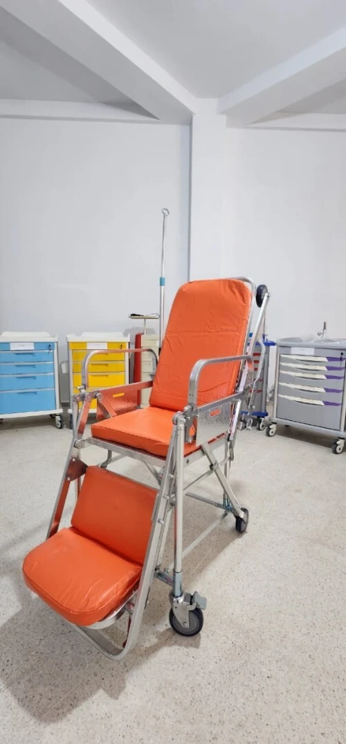 Brancard d'ambulance pliable - Chariot brancard ambulance