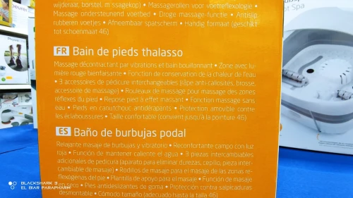 Bain De Pied MEDISANA FS883 SPA Thalasso pieds 