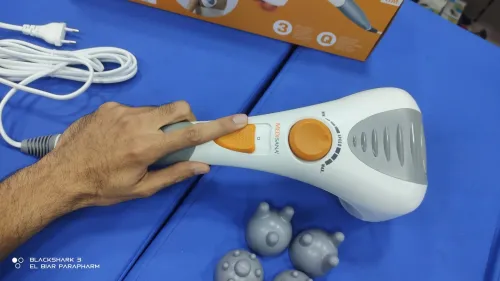 Appareil de massage intensif à main avec infrarouge ITM Blanc Medisana
