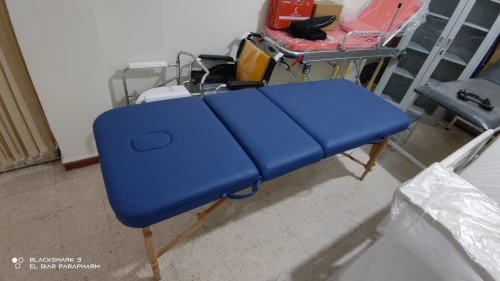 Table de massage en bois pliable 3 zone 