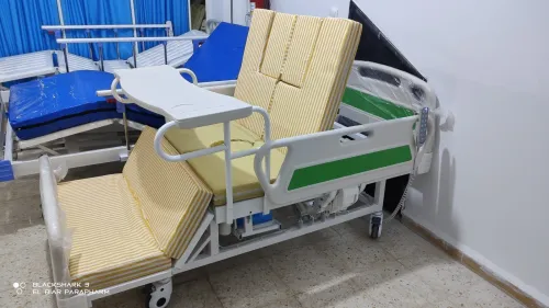 Lit Médicalisé Électrique 7 Position Avec Toilettes En ABS Importation