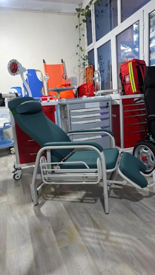Fauteuil de transfusion ergonomique XL-T03 | Confort et stabilité professionnelle