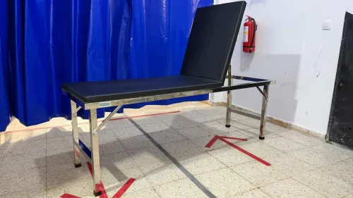 Table d Examen Médical en Acier Inoxydable ET-09 | Charge 180 Kg