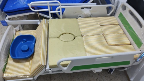 Lit Médicalisé Électrique 7 Position Avec Toilettes En ABS Importation
