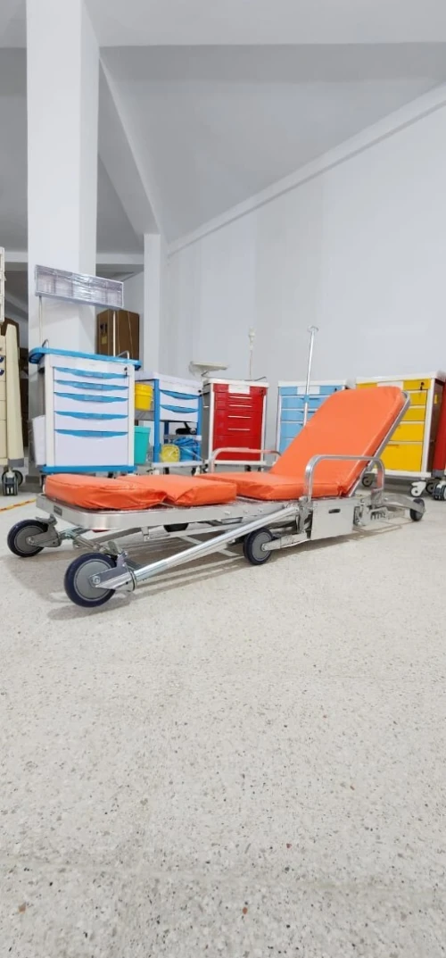 Brancard d'ambulance pliable - Chariot brancard ambulance