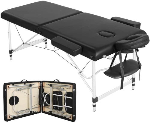 TABLE DE MASSAGE EN ALUMINIUM 2 ZONE 