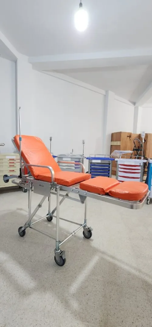 Brancard d'ambulance pliable - Chariot brancard ambulance