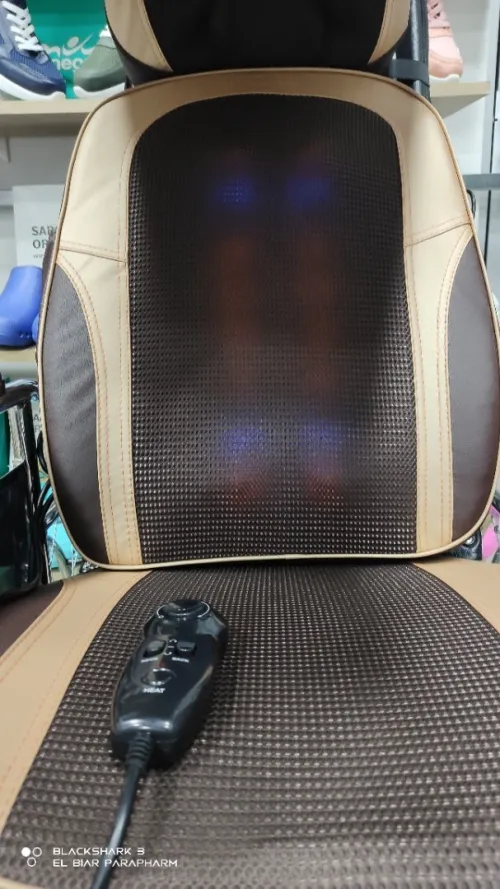 Siège de massage en cuir imperméable prémium