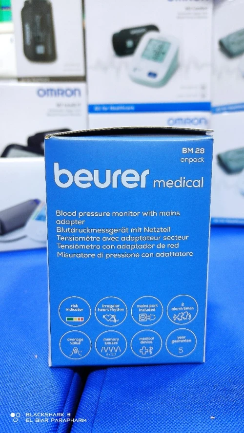 Beurer BM28 Tensiomètre électronique au bras avec adaptateur