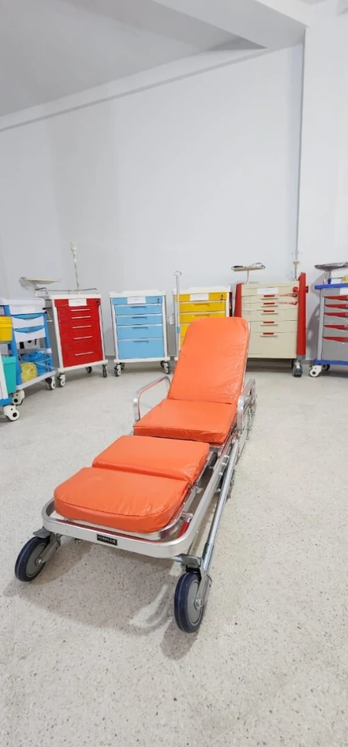 Brancard d'ambulance pliable - Chariot brancard ambulance