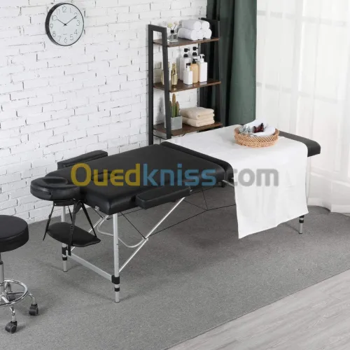 TABLE DE MASSAGE EN ALUMINIUM 2 ZONE 