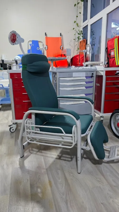 Fauteuil de transfusion ergonomique XL-T03 | Confort et stabilité professionnelle