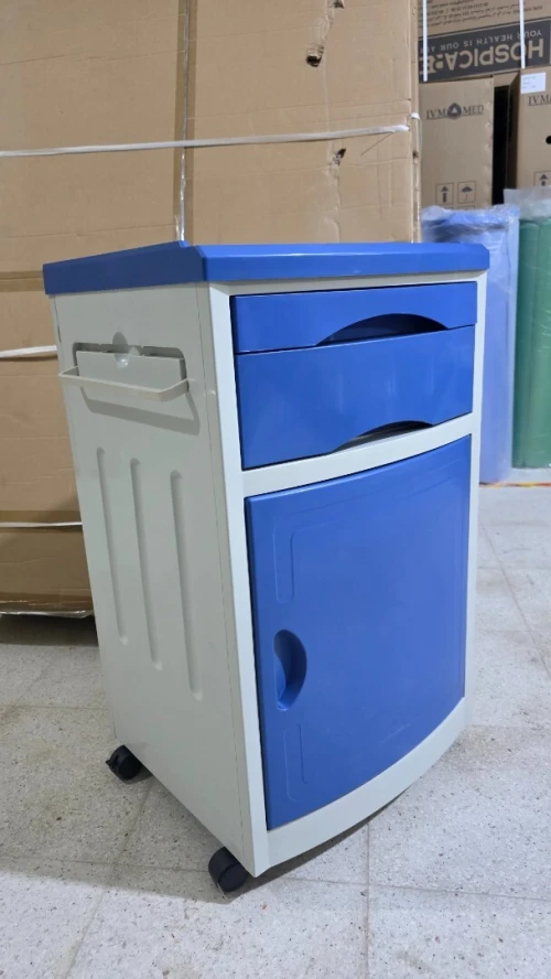 Table de Chevet Médicale XL-B01 | Rangement pratique en ABS