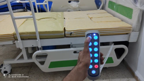 Lit Médicalisé Électrique 7 Position Avec Toilettes En ABS Importation