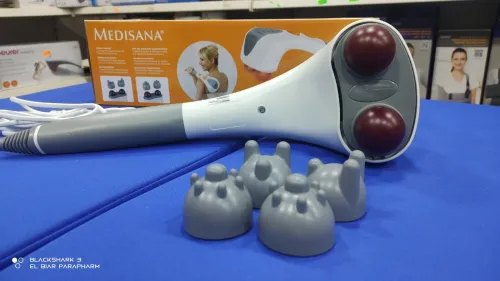 Appareil de massage intensif à main avec infrarouge ITM Blanc Medisana