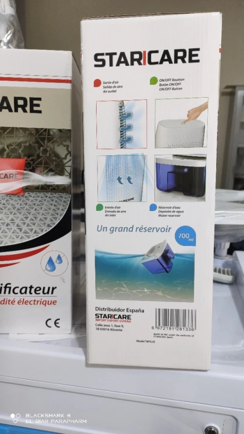 DESHUMIDIFICATEUR D'AIR STAR CARE