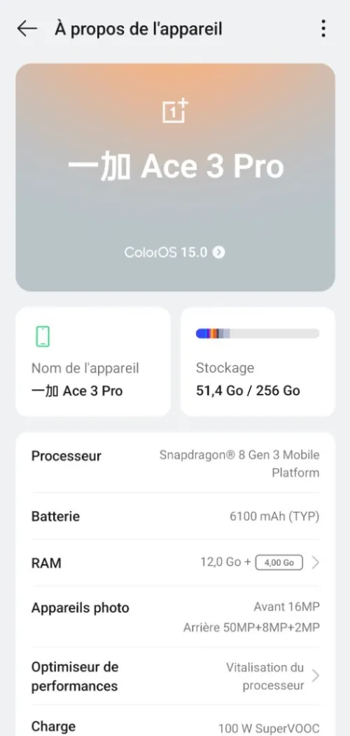 One plus ace3 pro Ace3 pro