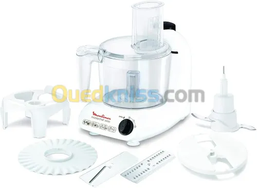 Moulinex Master Chef Robot multifonction, Puissance 500 W, 2 vitesses + fonction pulse