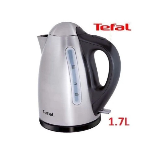 Tefal Bouilloire Express1,7 Litre - Filtre Anti-Tartre - 2400W- Ki110F10 - Inox/Noir
