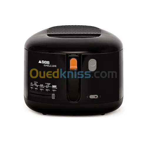 Seb Friteuse  - Filtra One - 1.2Kg - Noir