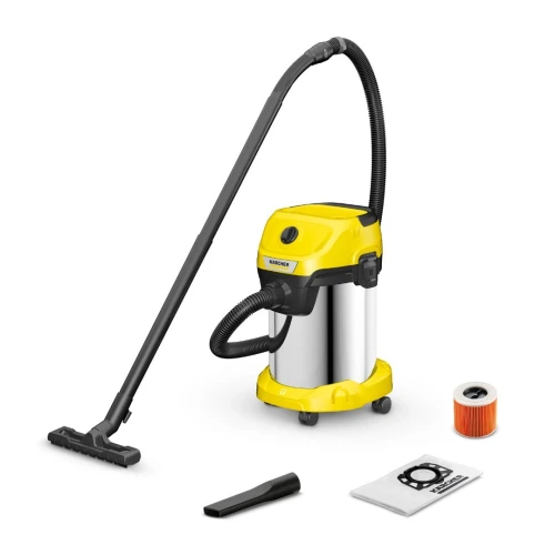 Aspirateur Multifonctions 19 L 1000W En Inox Karcher WD3 Premium