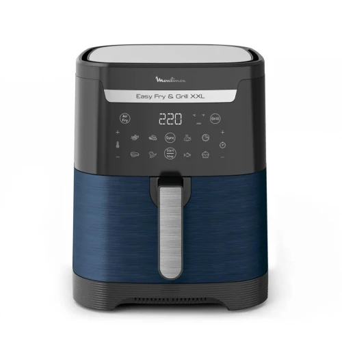 Friteuse À Air 6.5l De Capacité Avec 8 Programmes 8 Personnes Easy Fry And Grill XXL Moulinex