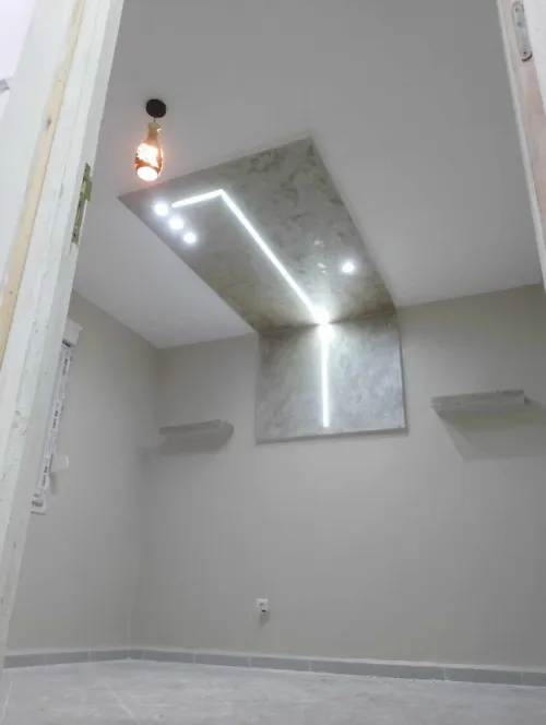 Peinture moderne  et placo platre Renouvellement du plâtre mort تجديد جبس الميت  