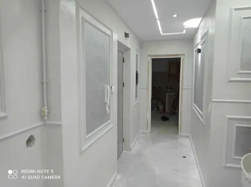 Peinture moderne  et placo platre Renouvellement du plâtre mort تجديد جبس الميت  
