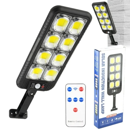 Lampadaires 200LED à énergie solaire étanche IP65 JX200  مصباح خارجي يعمل بالطاقة الشمسية