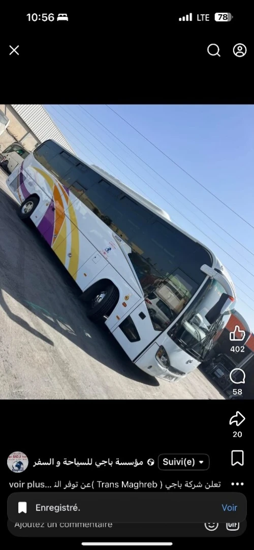 Location des Bus avec chauffeur