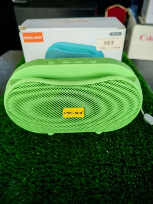 Baffle speaker bluetooth portable - avec support téléphone