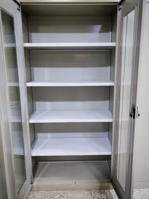 Armoire métallique demi vitrée 1er choix tôle 7 