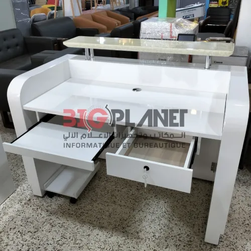 Comptoir de réception importation en MDF High Gloss #F6214