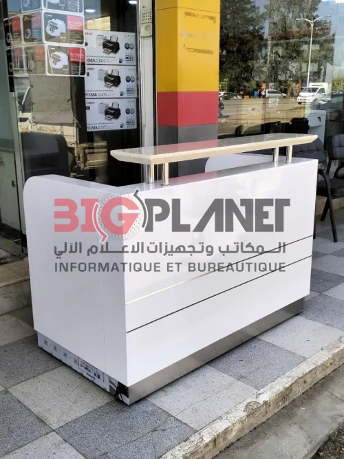 Comptoir de réception importation en MDF High Gloss #F6214