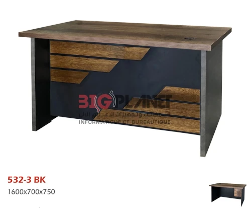 Bureau local en mélamine décoré #532