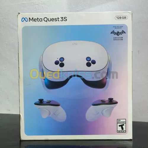نظارة الواقع الافتراضي Meta Quest 3s بحالة ممتازة + ألعاب 